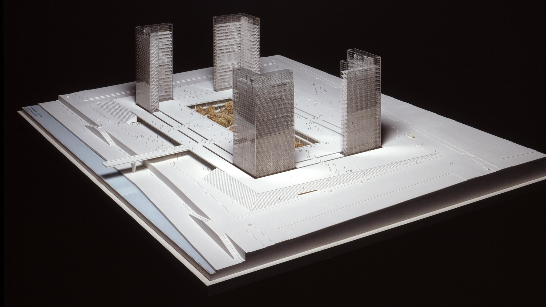 Maquette d'architecture en carton - Jean Nouvel Design